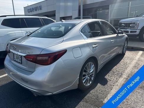 Used 2020 INFINITI Q50 Luxe w/ Essential Package (3.0T Luxe) AWD/4WD image 4