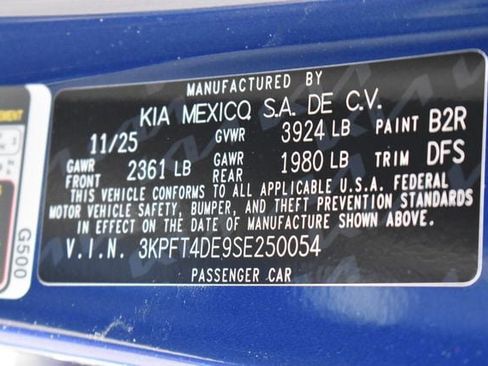 New 2025 Kia K4 LXS image 33