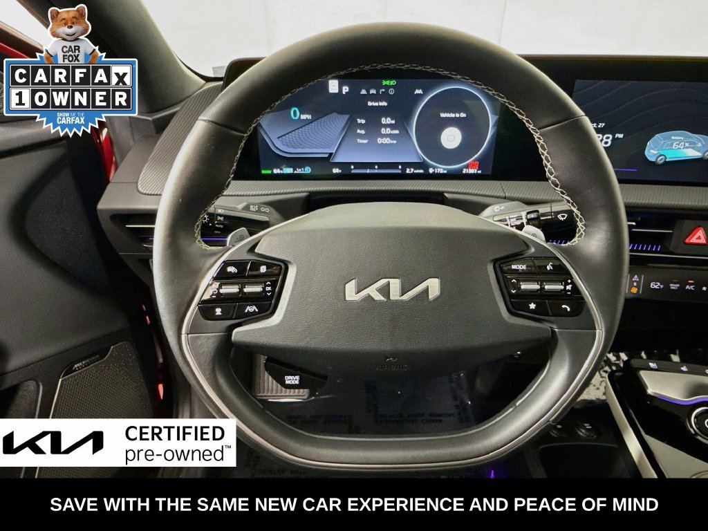 Certified 2023 Kia EV6 GT-Line w/ GT-Line Suede Seat Package AWD/4WD image 13