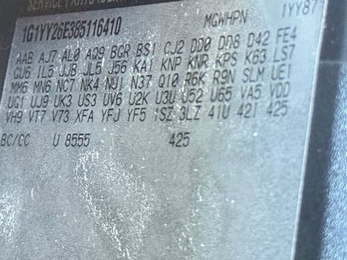 Used 2008 Chevrolet Corvette Z06 w/ Preferred Equipment Group RWD image 47