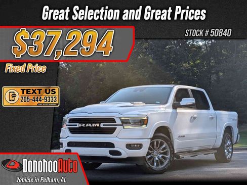Used 2021 RAM 1500 Laramie w/ Sport Appearance Package RWD image 1