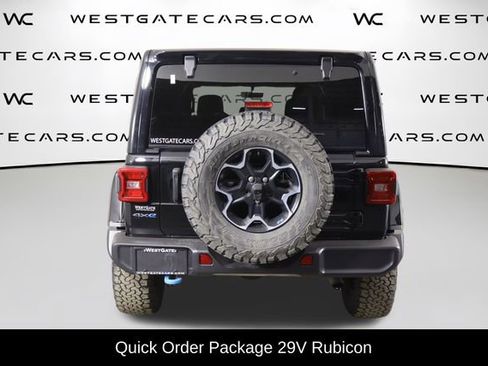 Used 2023 Jeep Wrangler Unlimited Rubicon 4xe w/ Cold Weather Group AWD/4WD image 4