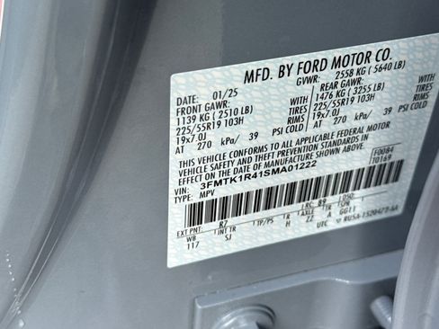 Certified 2025 Ford Mustang Mach-E Select w/ Comfort Package Lite image 30