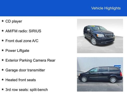 Used 2011 Chrysler Town & Country Touring-L w/ Entertainment Group #2 FWD image 2