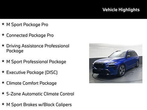 Used 2023 BMW X7 M60i w/ Executive Package image 5