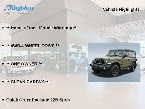 Used 2025 Jeep Wrangler Sport AWD/4WD image 5