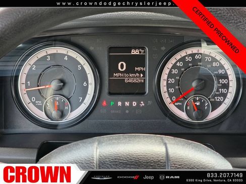 Certified 2019 RAM 1500 Tradesman w/ Popular Equipment Group RWD image 25