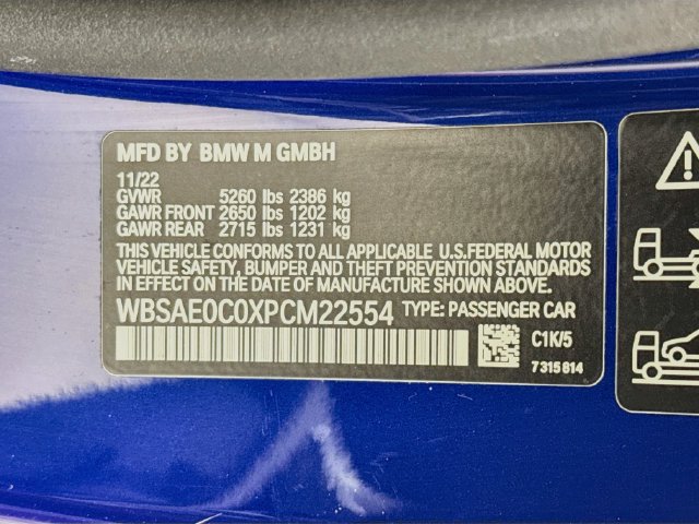 Used 2023 BMW M8 Competition w/ M Carbon Exterior Package AWD/4WD image 37