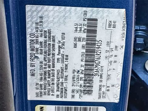 Used 2020 Ford Fusion S image 36