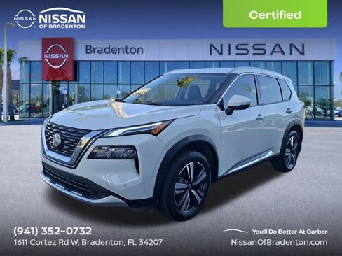 Certified 2023 Nissan Rogue Platinum w/ Platinum Premium Package FWD image 1