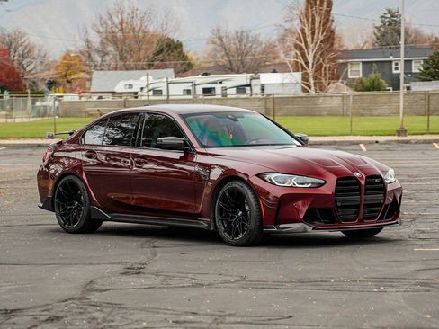 Used 2022 BMW M3 Competition w/ M Carbon Exterior Package image 3