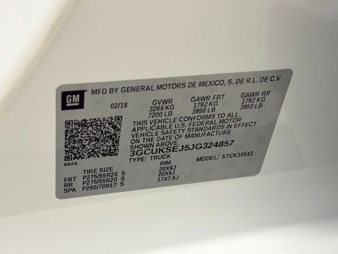 Certified 2018 Chevrolet Silverado 1500 LTZ Z71 w/ Redline Edition image 25