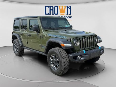 Used 2023 Jeep Wrangler Unlimited Rubicon 4xe w/ Steel Bumper Group AWD/4WD image 1