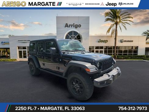 Used 2025 Jeep Wrangler Unlimited Sport S 4xe AWD/4WD image 1