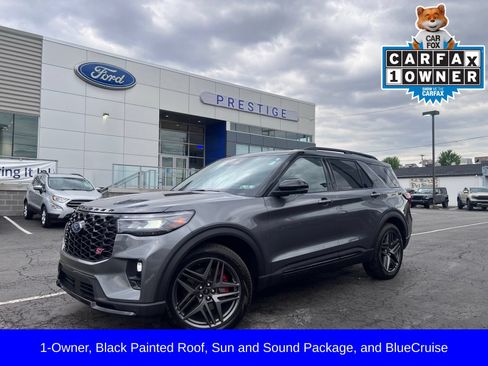 Certified 2025 Ford Explorer ST w/ Sun And Sound Package AWD/4WD image 1