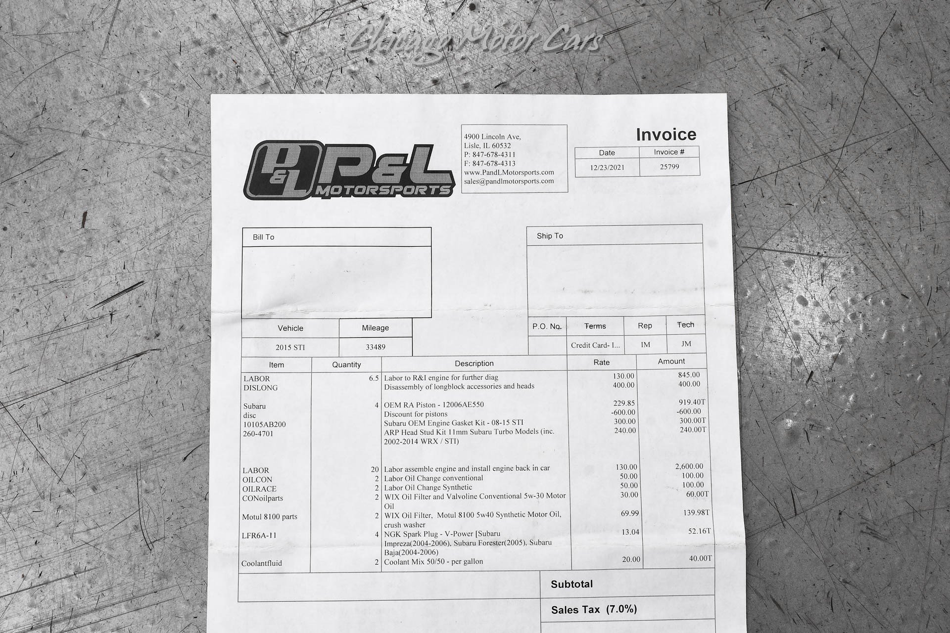 Used 2015 Subaru WRX STI Limited AWD/4WD image 68