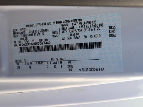 Certified 2024 Ford E-450 and Econoline 450 Super Duty w/ Power Windows & Locks Group image 20