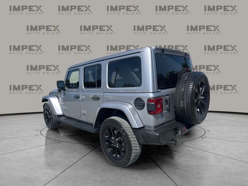 Used 2021 Jeep Wrangler Unlimited Sahara 4xe w/ Cold Weather Group image 3