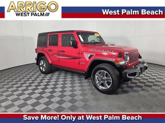 Used 2021 Jeep Wrangler Unlimited Sahara AWD/4WD video 1