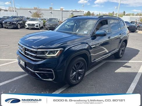 Used 2021 Volkswagen Atlas SE AWD/4WD image 2