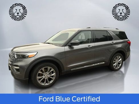 Certified 2021 Ford Explorer Limited w/ Equipment Group 301A AWD/4WD image 1