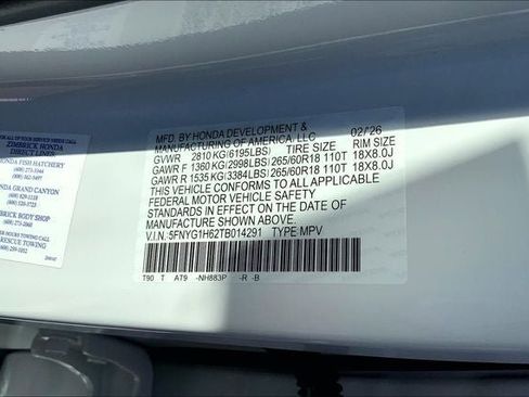 New 2026 Honda Pilot TrailSport image 20