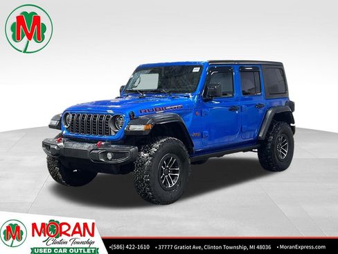 Used 2024 Jeep Wrangler Unlimited Rubicon w/ XTREMEE 35" Tire Package image 1