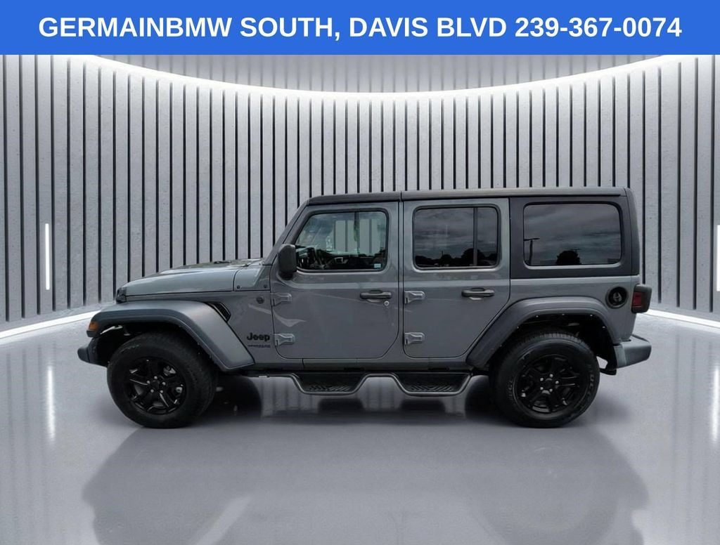 Used 2022 Jeep Wrangler Unlimited Sport AWD/4WD image 8