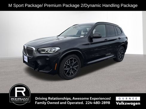 Used 2022 BMW X3 xDrive30i w/ M Sport Package AWD/4WD image 1