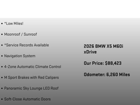 Used 2026 BMW X5 M60i image 26