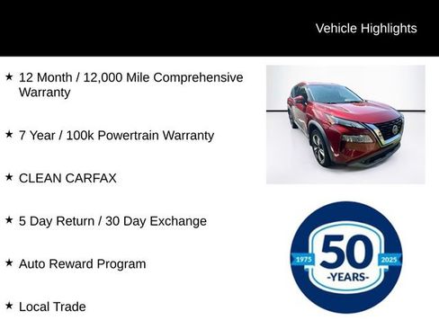 Used 2021 Nissan Rogue SL w/ Premium Package AWD/4WD image 12