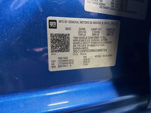 Used 2022 Chevrolet Silverado 1500 LT Trail Boss w/ LT Trail Boss Premium Package image 28