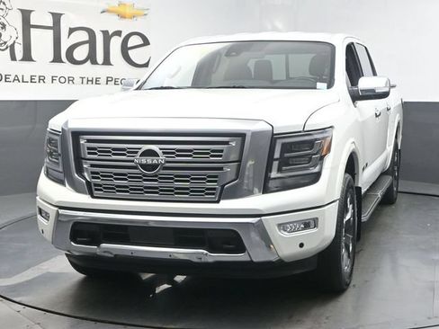 Used 2023 Nissan Titan Platinum Reserve w/ Off Road Protection Package AWD/4WD image 7