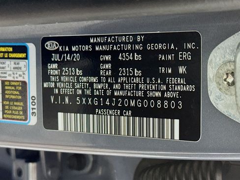 Used 2021 Kia K5 LXS FWD image 39