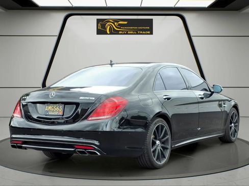 Used 2015 Mercedes-Benz S 63 AMG 4MATIC Sedan image 5