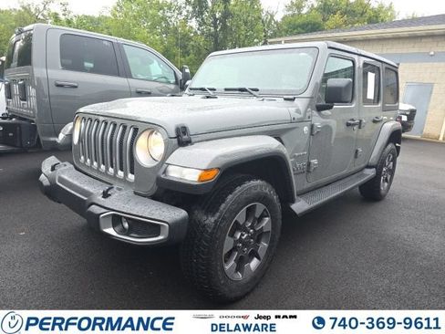 Used 2018 Jeep Wrangler Unlimited Sahara w/ Cold Weather Group AWD/4WD image 1