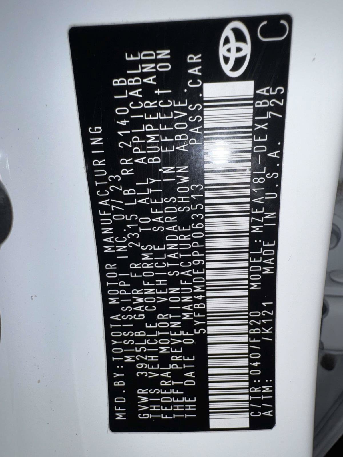 Used 2023 Toyota Corolla LE FWD image 33