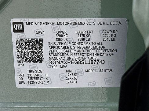 Used 2025 Chevrolet Equinox LT AWD/4WD image 27