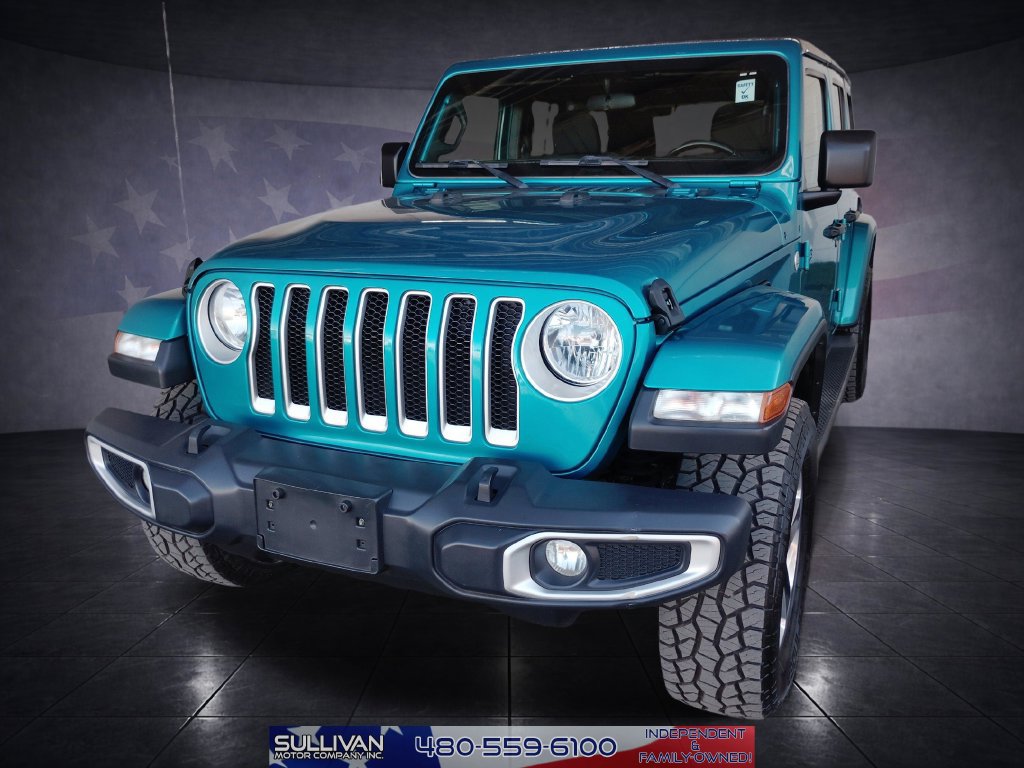 Used 2020 Jeep Wrangler Unlimited Sahara AWD/4WD image 1