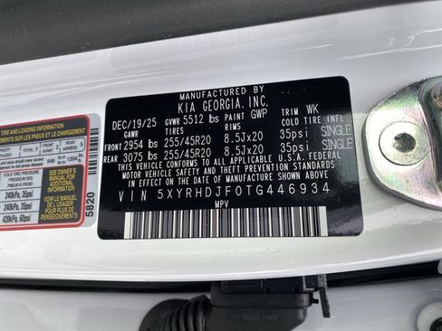 New 2026 Kia Sorento EX image 46