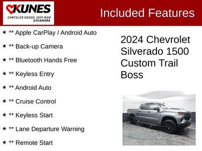 Used 2024 Chevrolet Silverado 1500 Custom Trail Boss