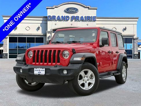 Used 2021 Jeep Wrangler Unlimited Sport image 1