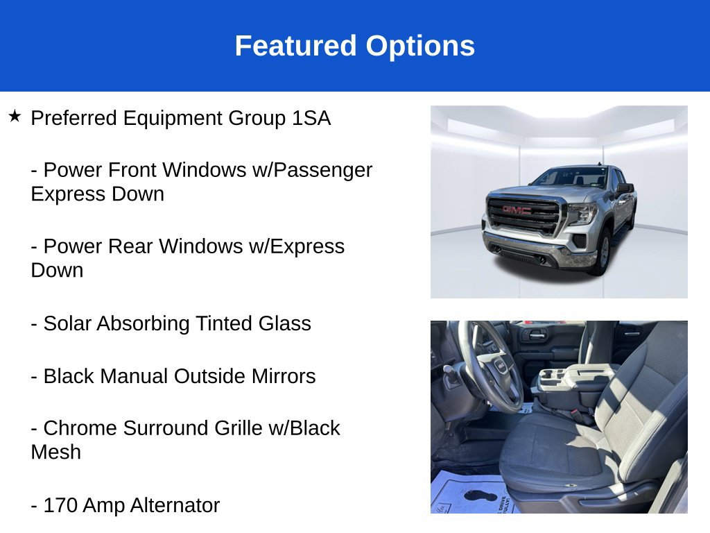 Used 2019 GMC Sierra 1500 4x4 Double Cab w/ Convenience Package image 3