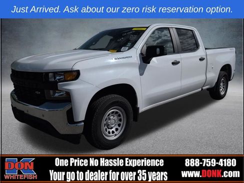 Used 2021 Chevrolet Silverado 1500 W/T w/ WT Safety Package AWD/4WD image 3