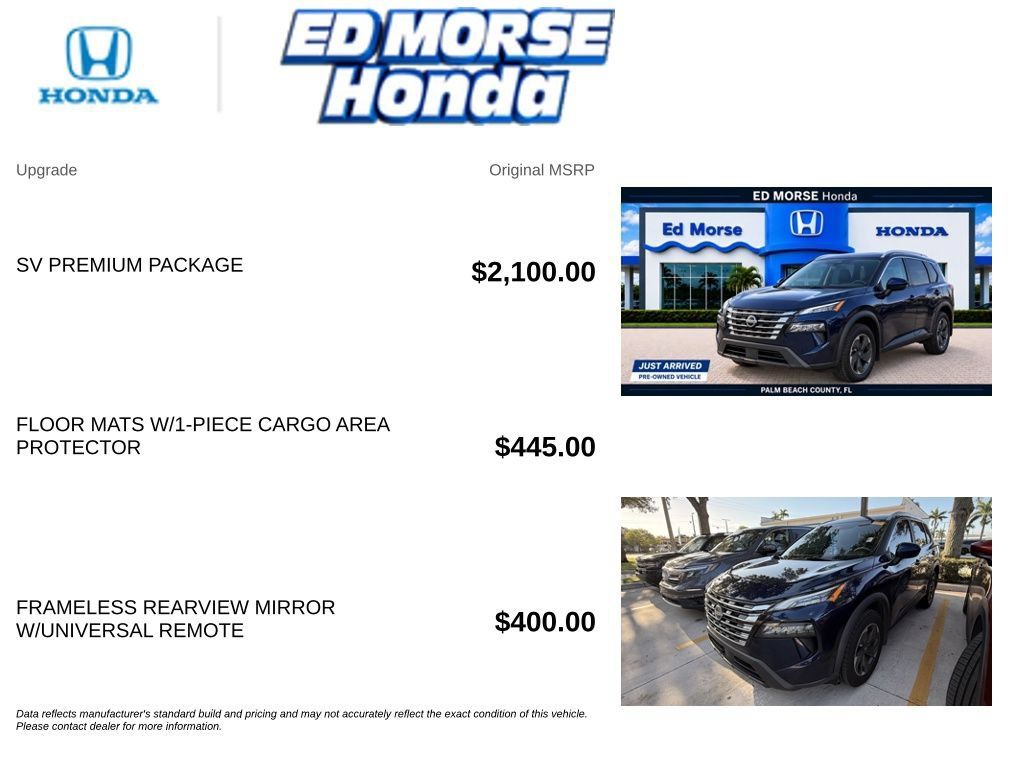 Used 2024 Nissan Rogue SV w/ SV Premium Package FWD image 8