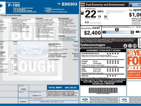 Used 2015 Ford F150 XLT w/ Equipment Group 301A Mid image 3