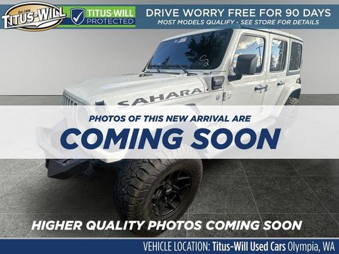 Used 2023 Jeep Wrangler Unlimited Sahara image 2