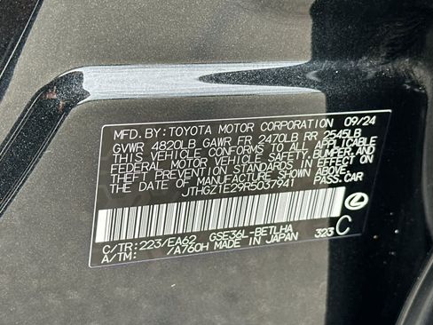 Certified 2024 Lexus IS 350 F Sport w/ Memory Package AWD/4WD image 33