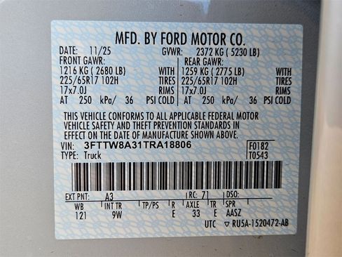 New 2026 Ford Maverick XL image 22