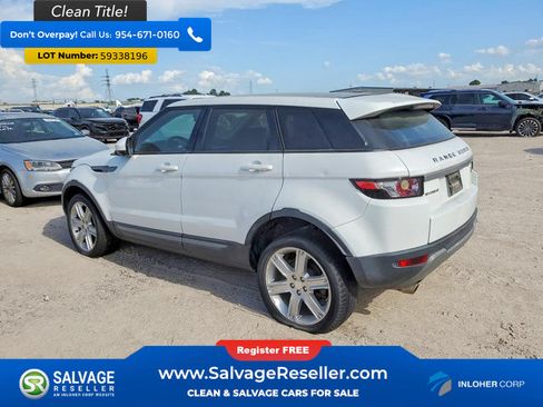 Used 2014 Land Rover Range Rover Evoque Pure Plus AWD/4WD image 3